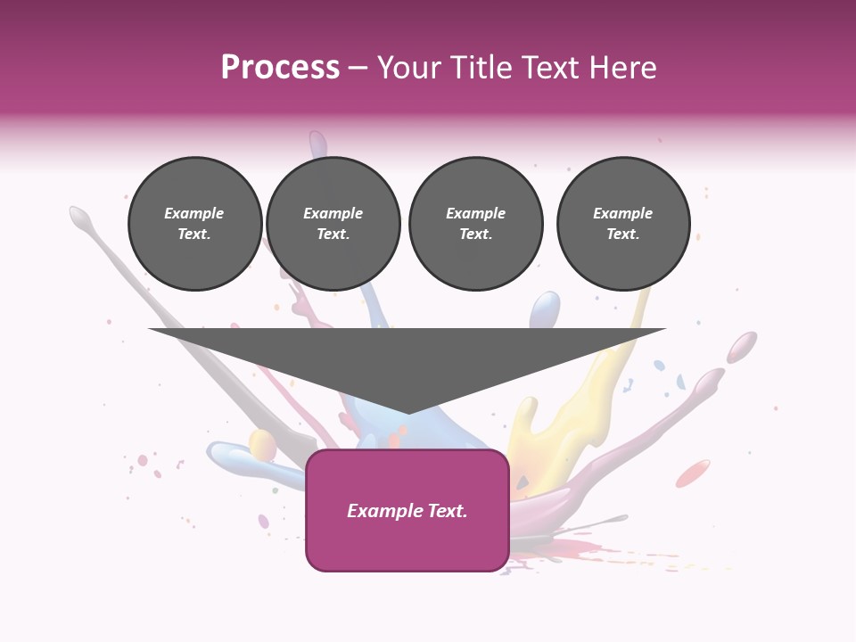 Pigment Place Ink PowerPoint Template