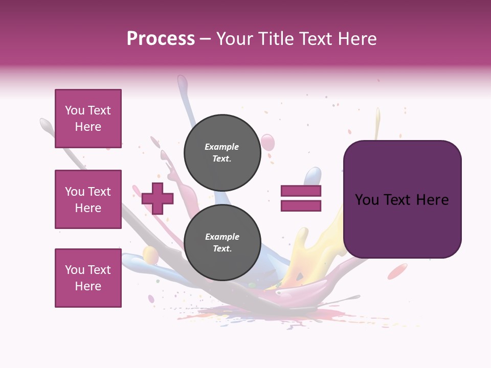 Pigment Place Ink PowerPoint Template