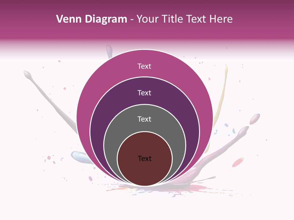 Pigment Place Ink PowerPoint Template