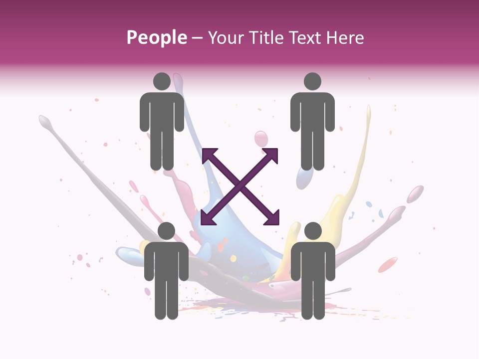 Pigment Place Ink PowerPoint Template