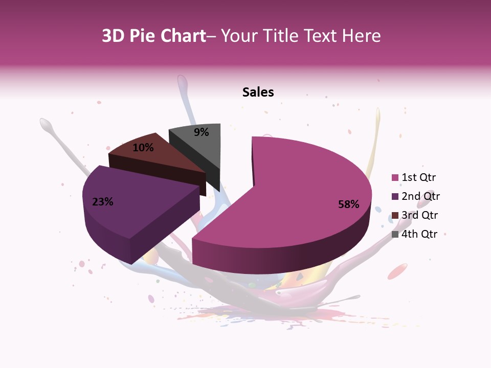 Pigment Place Ink PowerPoint Template