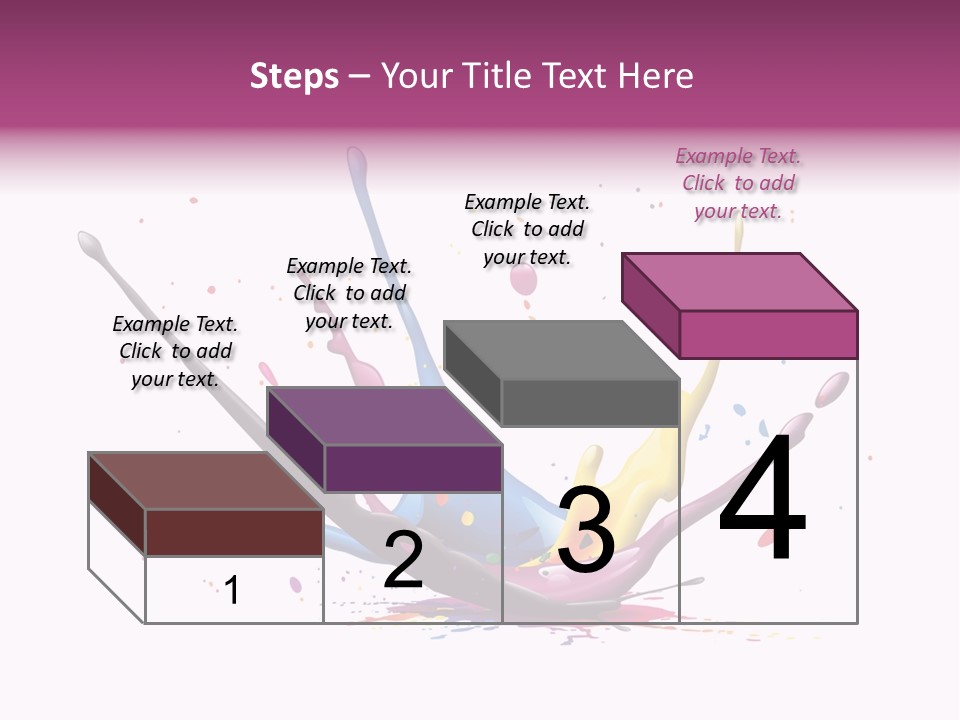 Pigment Place Ink PowerPoint Template