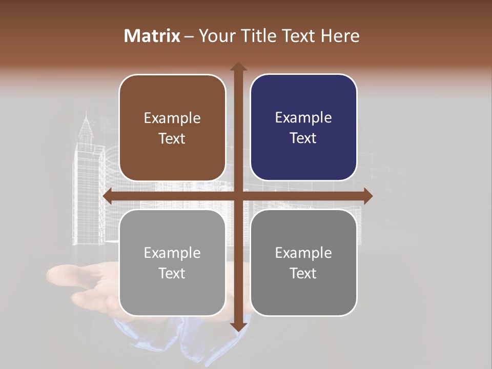 Glass Advertising Light PowerPoint Template