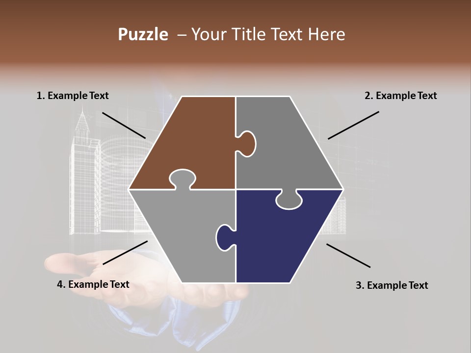 Glass Advertising Light PowerPoint Template