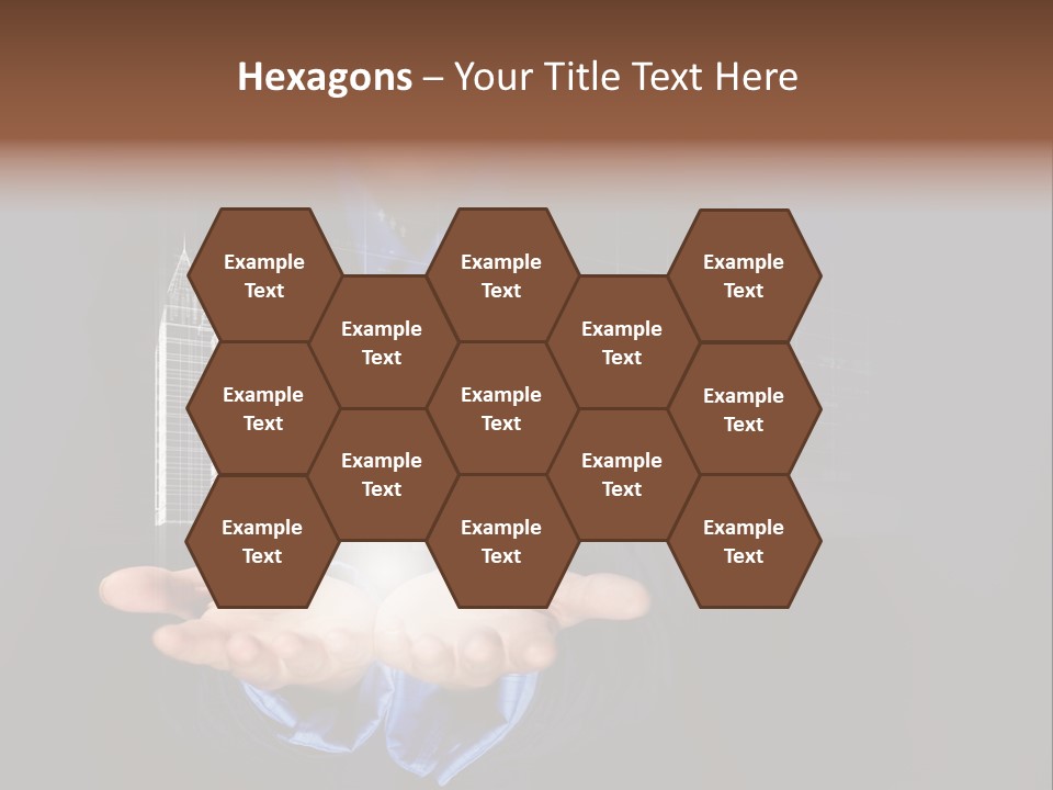 Glass Advertising Light PowerPoint Template