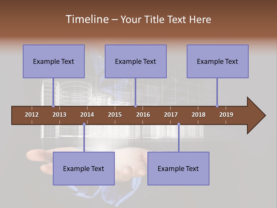 Glass Advertising Light PowerPoint Template