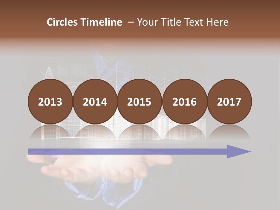 Glass Advertising Light PowerPoint Template