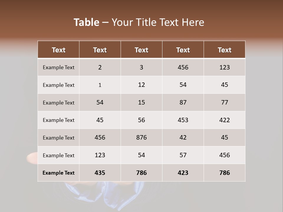 Glass Advertising Light PowerPoint Template