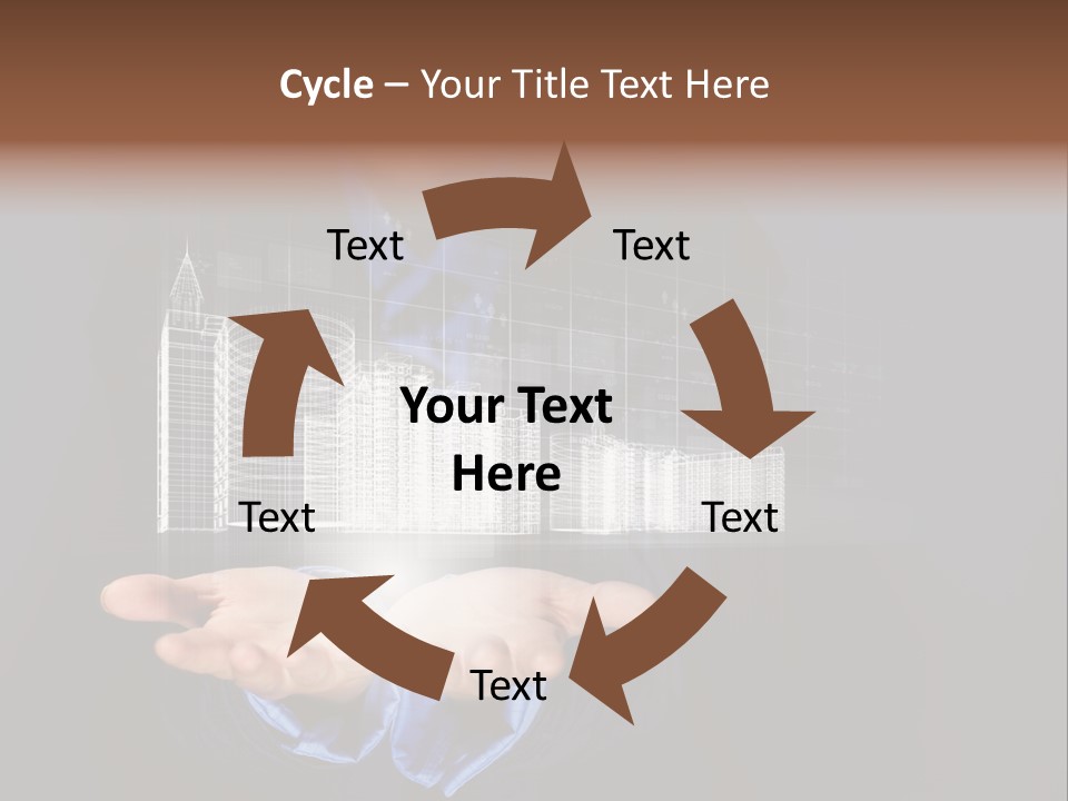 Glass Advertising Light PowerPoint Template