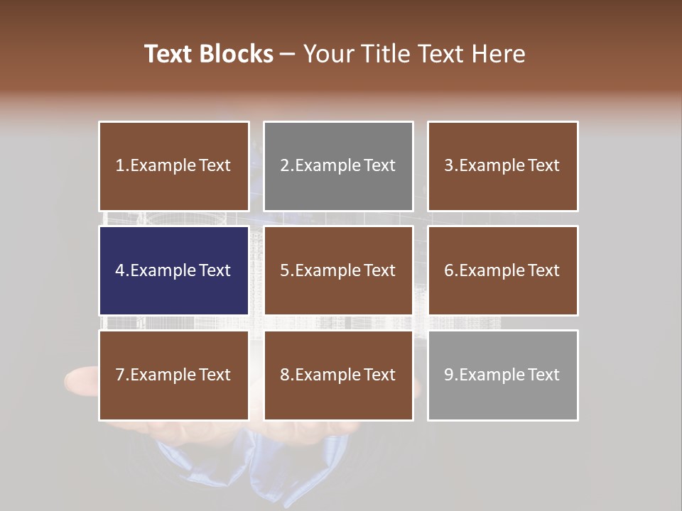 Glass Advertising Light PowerPoint Template