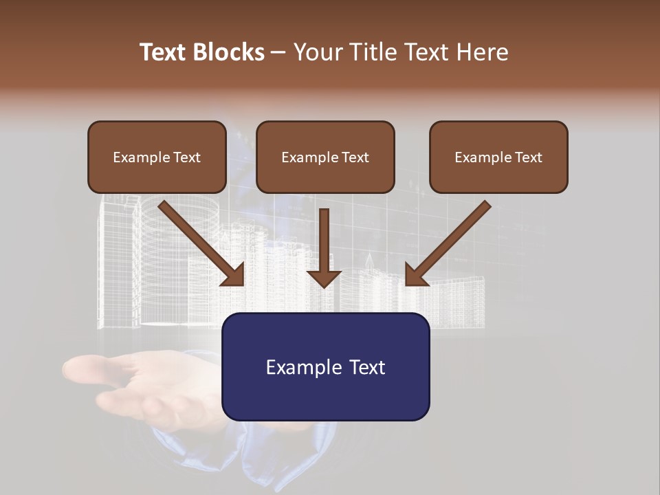 Glass Advertising Light PowerPoint Template