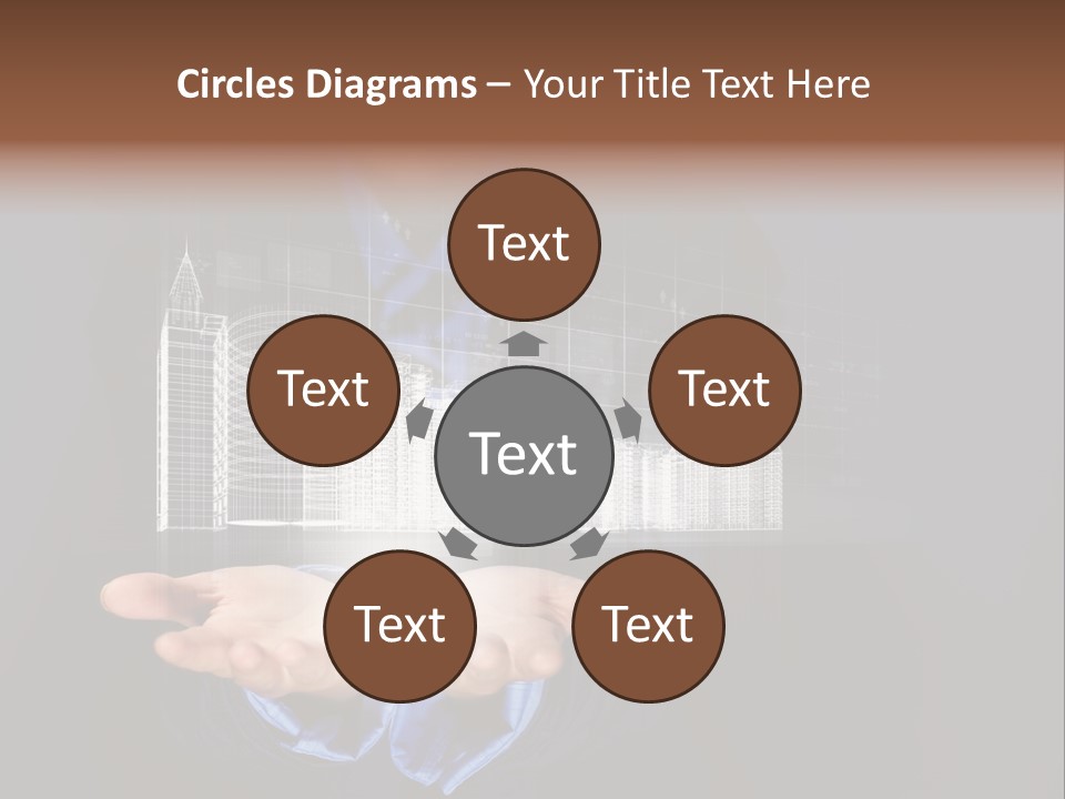 Glass Advertising Light PowerPoint Template