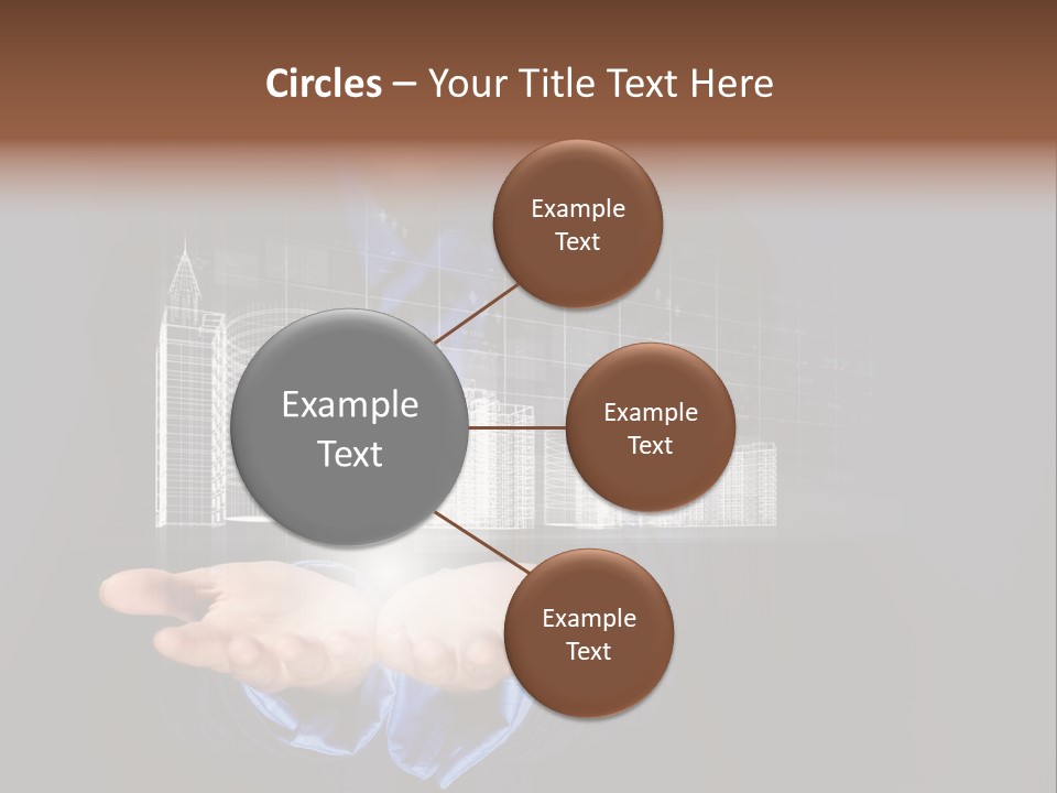 Glass Advertising Light PowerPoint Template