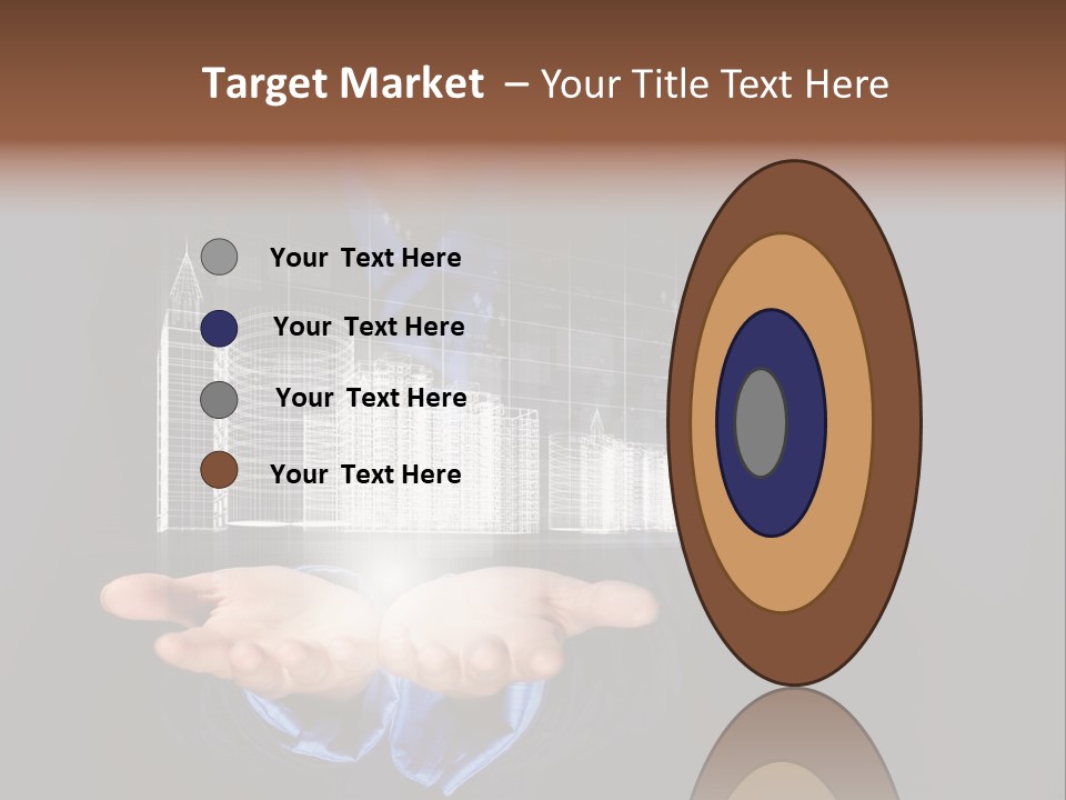 Glass Advertising Light PowerPoint Template