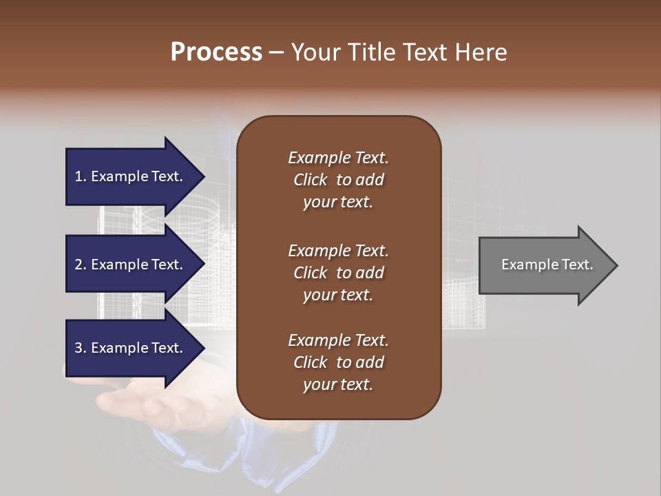 Glass Advertising Light PowerPoint Template