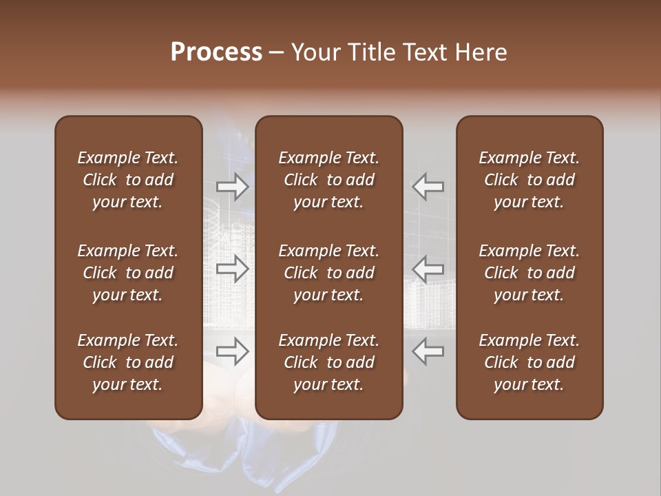 Glass Advertising Light PowerPoint Template