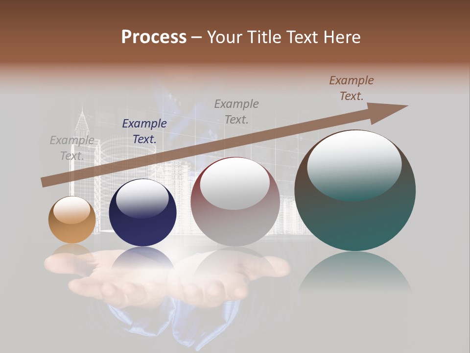 Glass Advertising Light PowerPoint Template