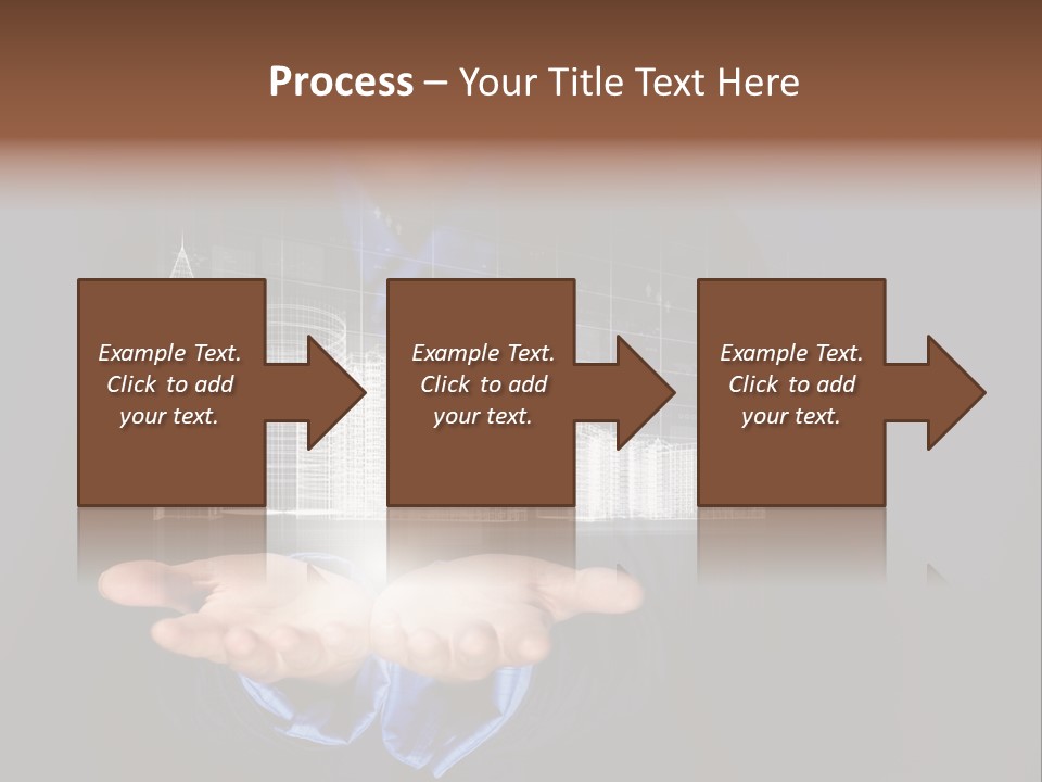 Glass Advertising Light PowerPoint Template