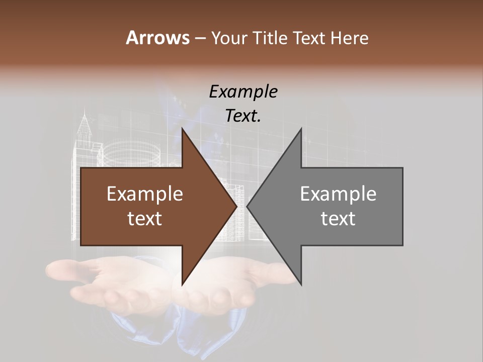 Glass Advertising Light PowerPoint Template
