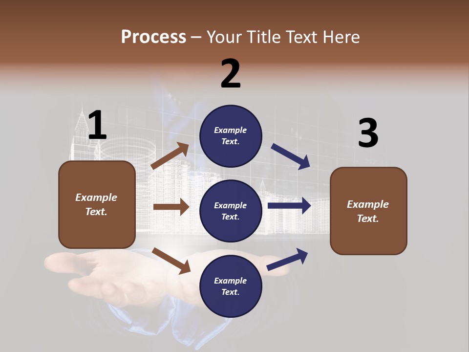Glass Advertising Light PowerPoint Template