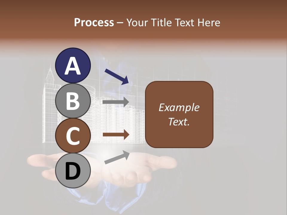 Glass Advertising Light PowerPoint Template