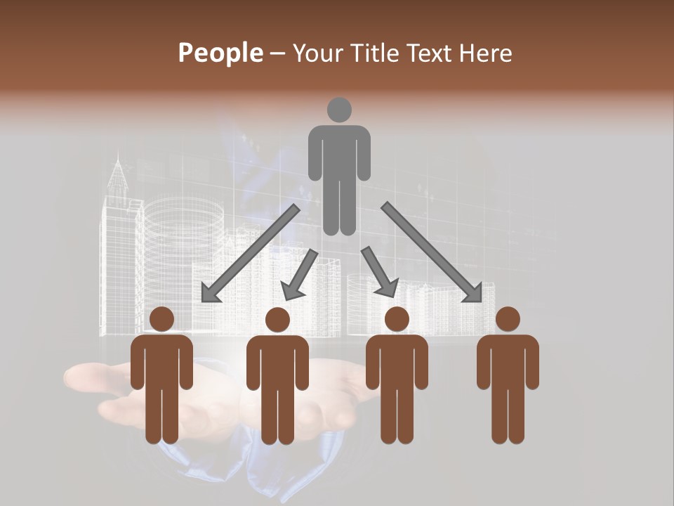 Glass Advertising Light PowerPoint Template