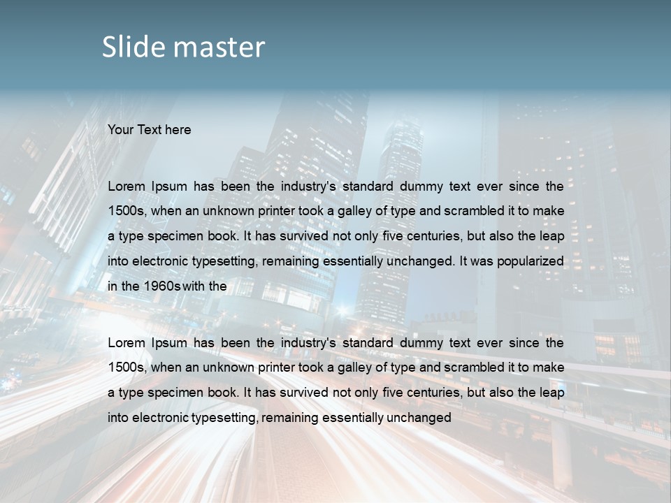 Accroupie Arm Cach PowerPoint Template