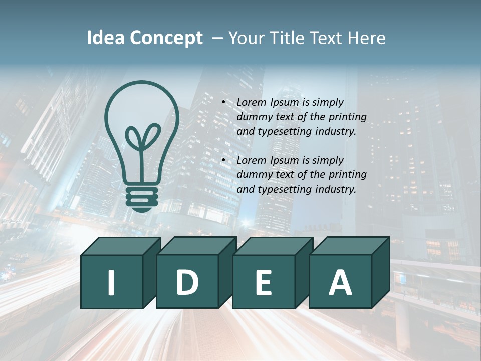 Accroupie Arm Cach PowerPoint Template