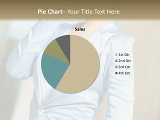 Pretty Caucasian Corporation PowerPoint Template