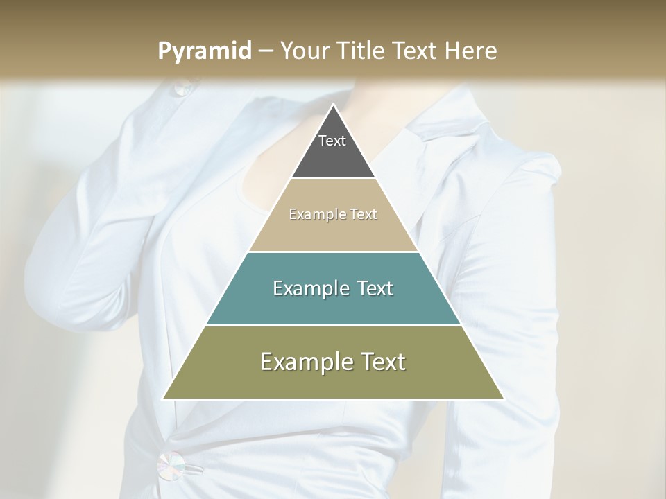 Pretty Caucasian Corporation PowerPoint Template