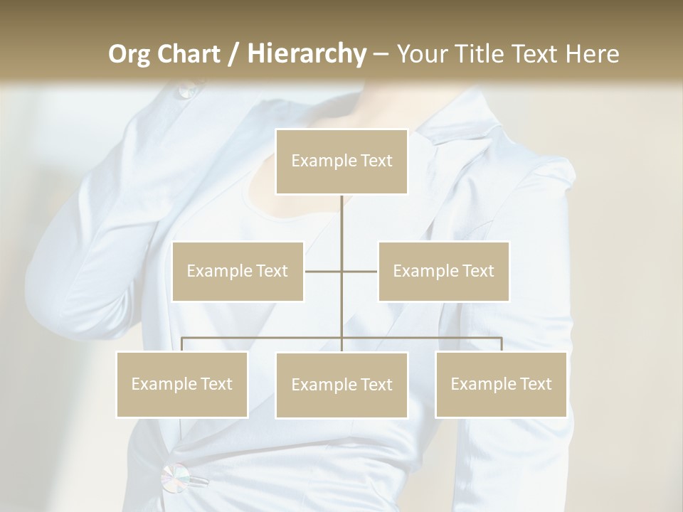 Pretty Caucasian Corporation PowerPoint Template