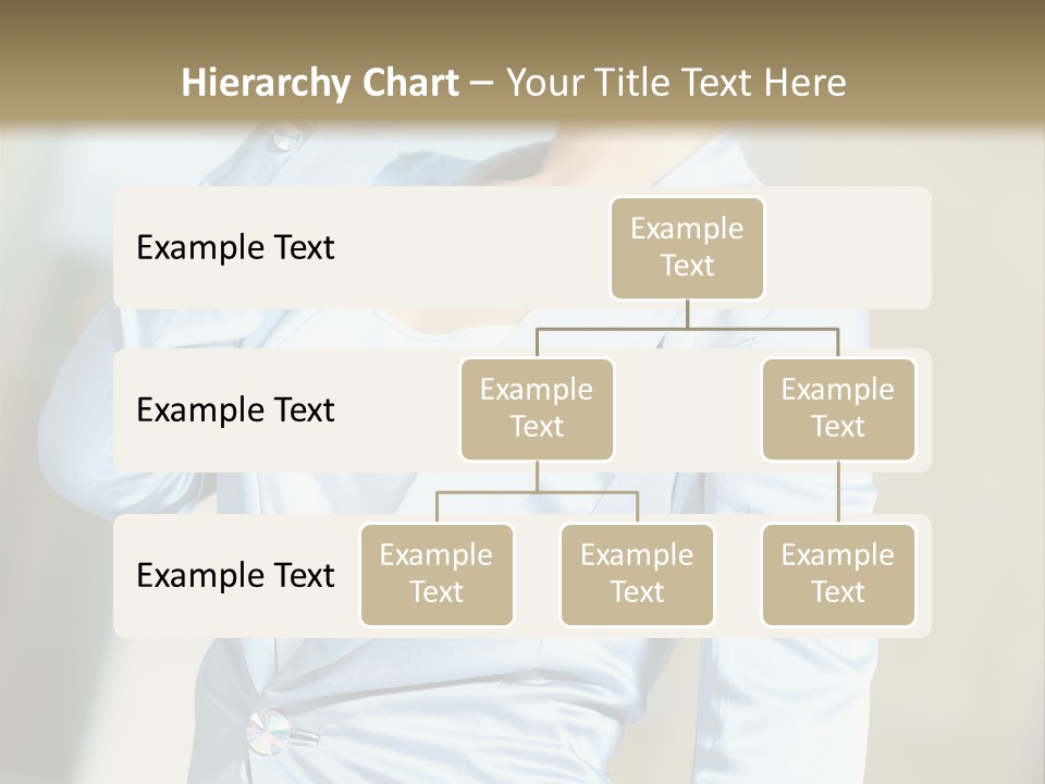 Pretty Caucasian Corporation PowerPoint Template