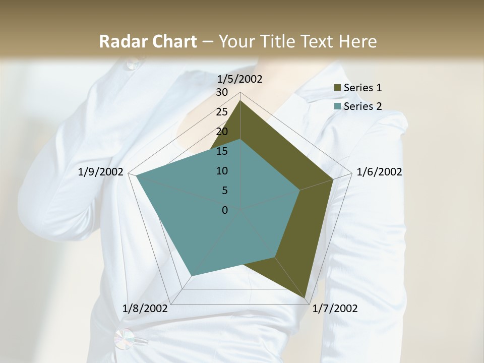 Pretty Caucasian Corporation PowerPoint Template