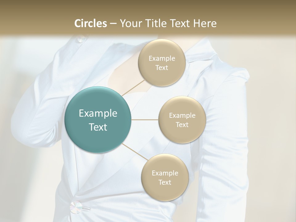 Pretty Caucasian Corporation PowerPoint Template