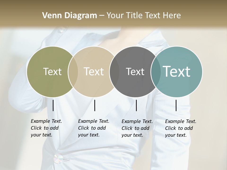 Pretty Caucasian Corporation PowerPoint Template