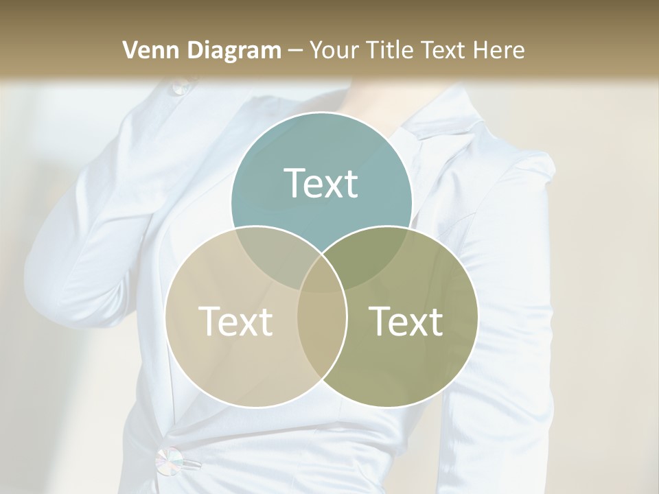 Pretty Caucasian Corporation PowerPoint Template