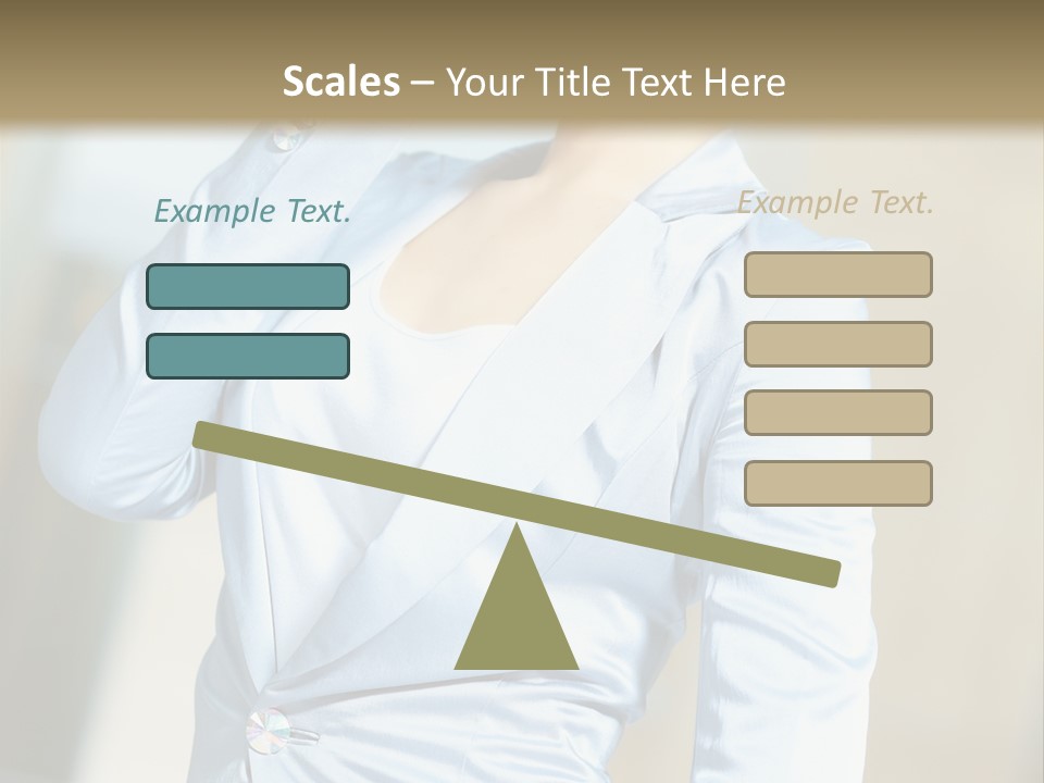 Pretty Caucasian Corporation PowerPoint Template