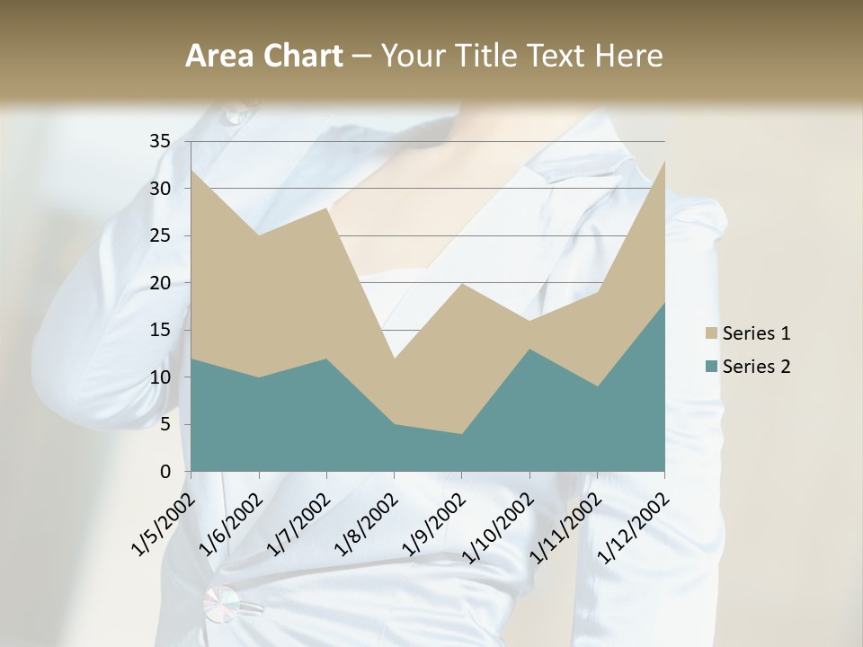 Pretty Caucasian Corporation PowerPoint Template