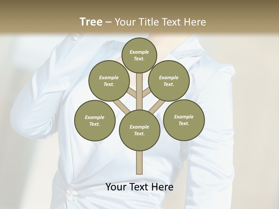 Pretty Caucasian Corporation PowerPoint Template