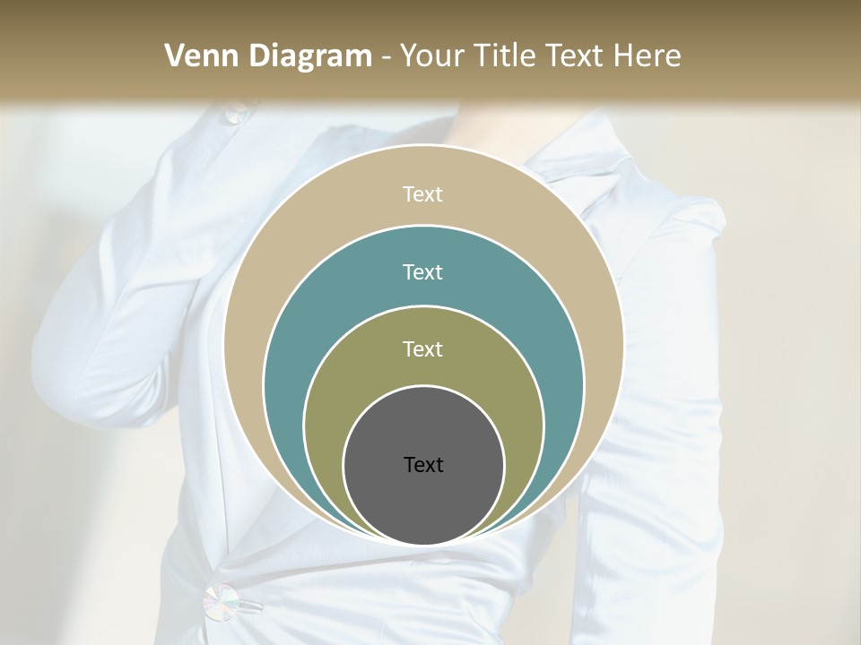 Pretty Caucasian Corporation PowerPoint Template