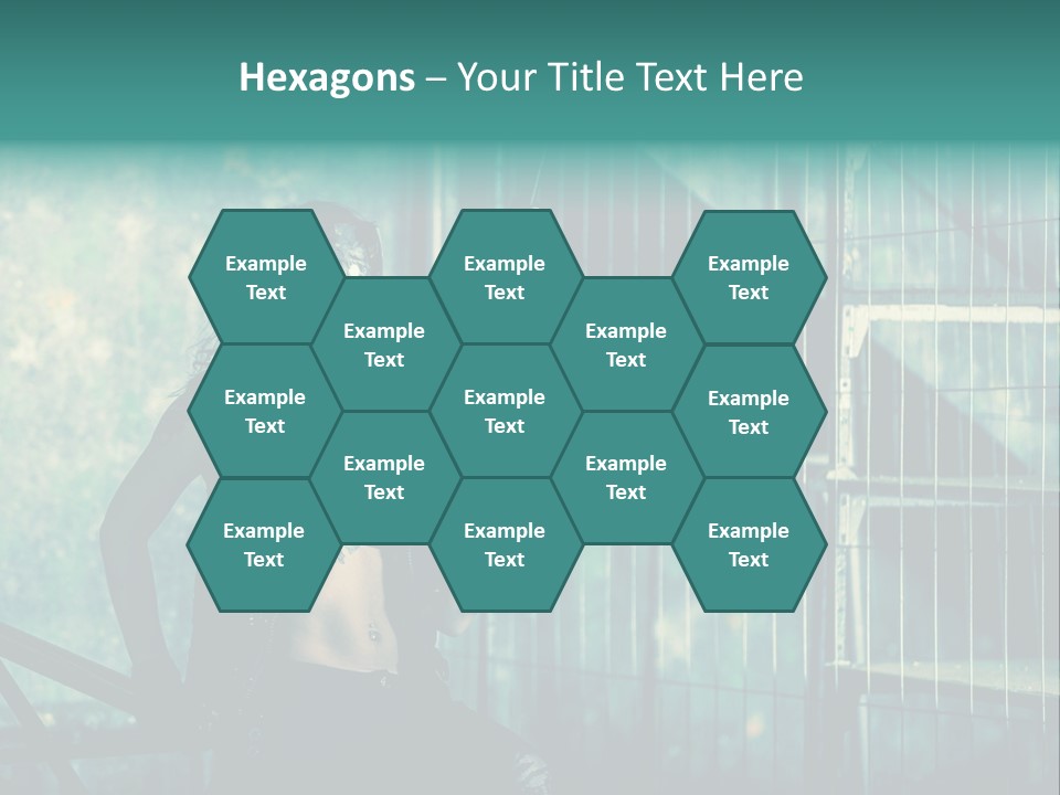 Masque Jeux Urbain PowerPoint Template