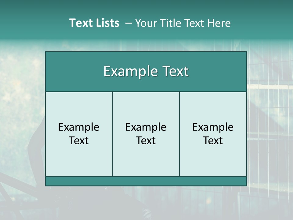 Masque Jeux Urbain PowerPoint Template