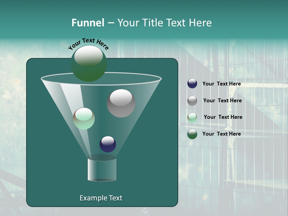 Masque Jeux Urbain PowerPoint Template