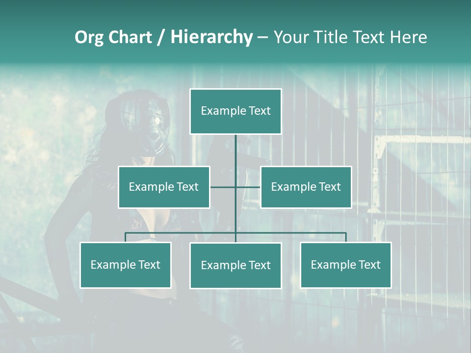 Masque Jeux Urbain PowerPoint Template