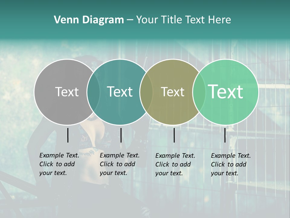 Masque Jeux Urbain PowerPoint Template