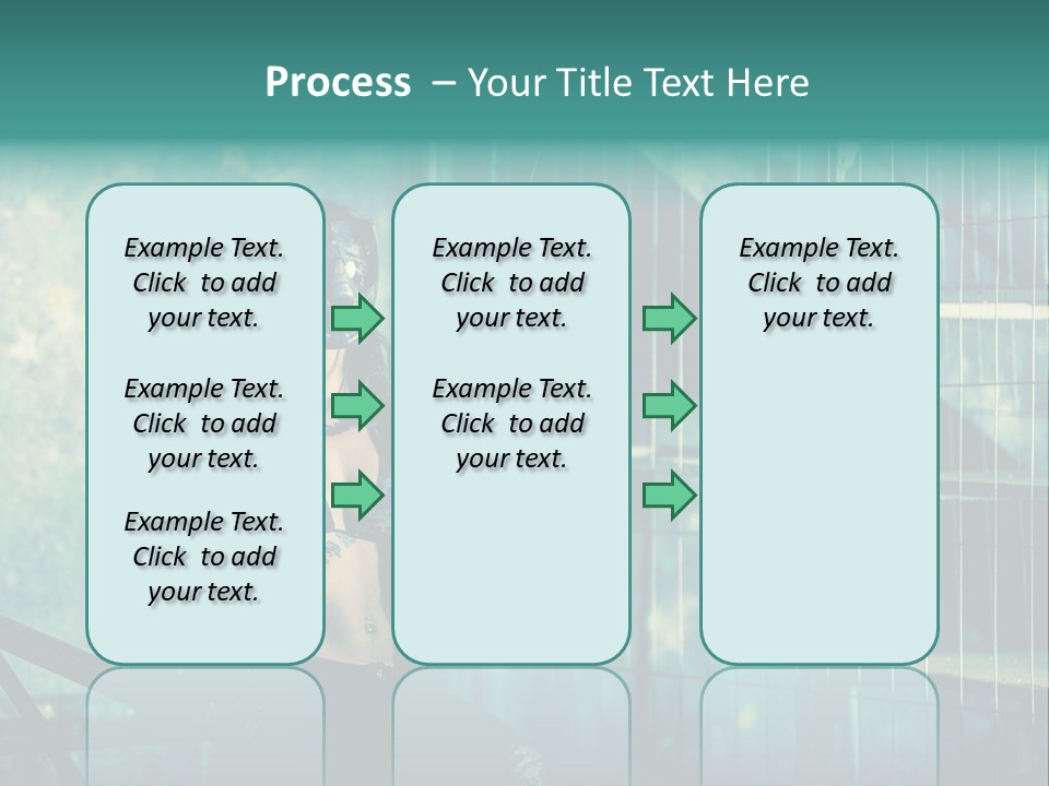 Masque Jeux Urbain PowerPoint Template