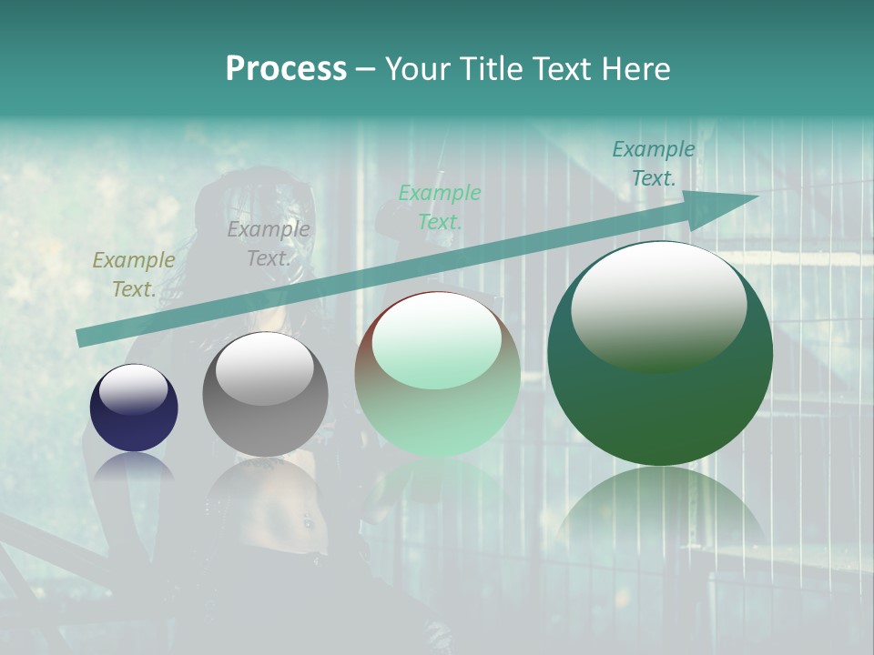 Masque Jeux Urbain PowerPoint Template