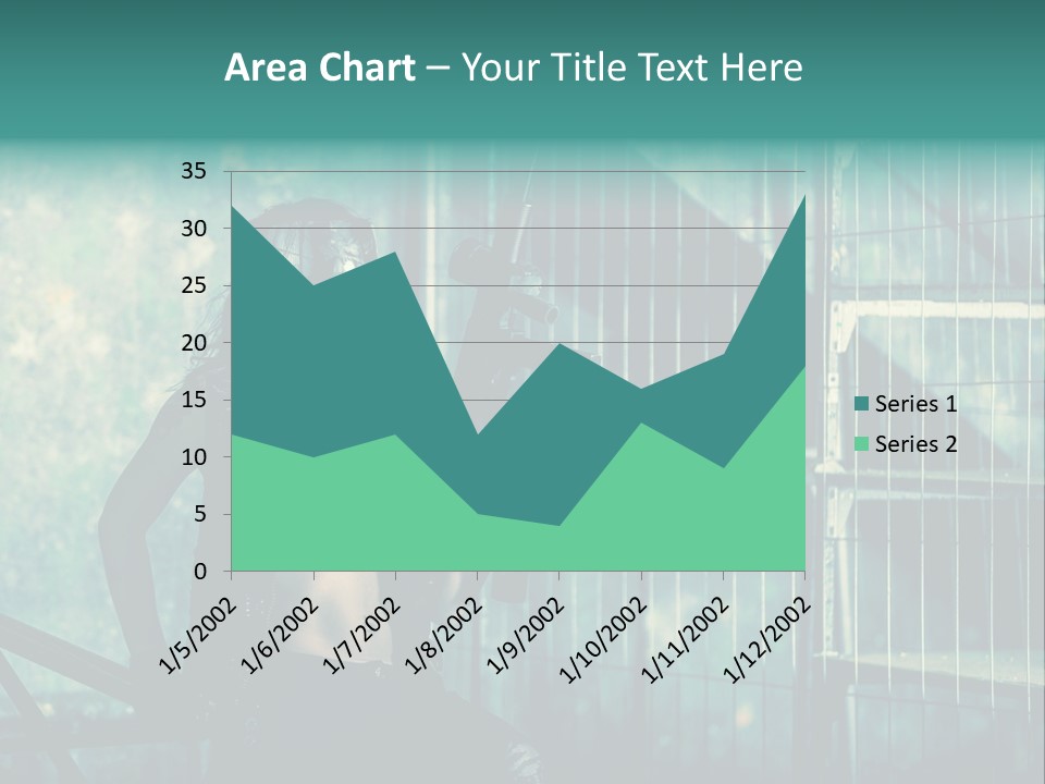 Masque Jeux Urbain PowerPoint Template