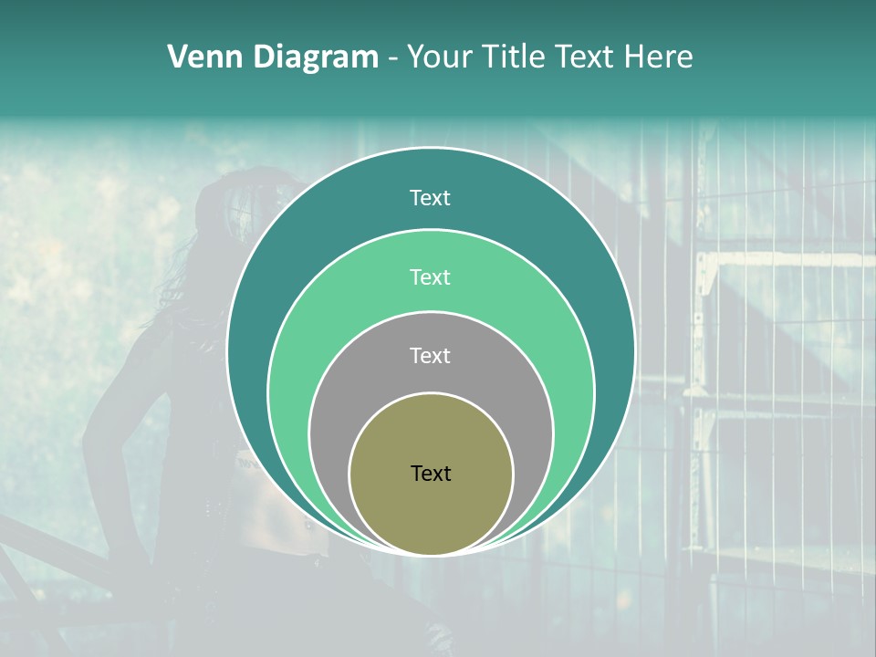 Masque Jeux Urbain PowerPoint Template