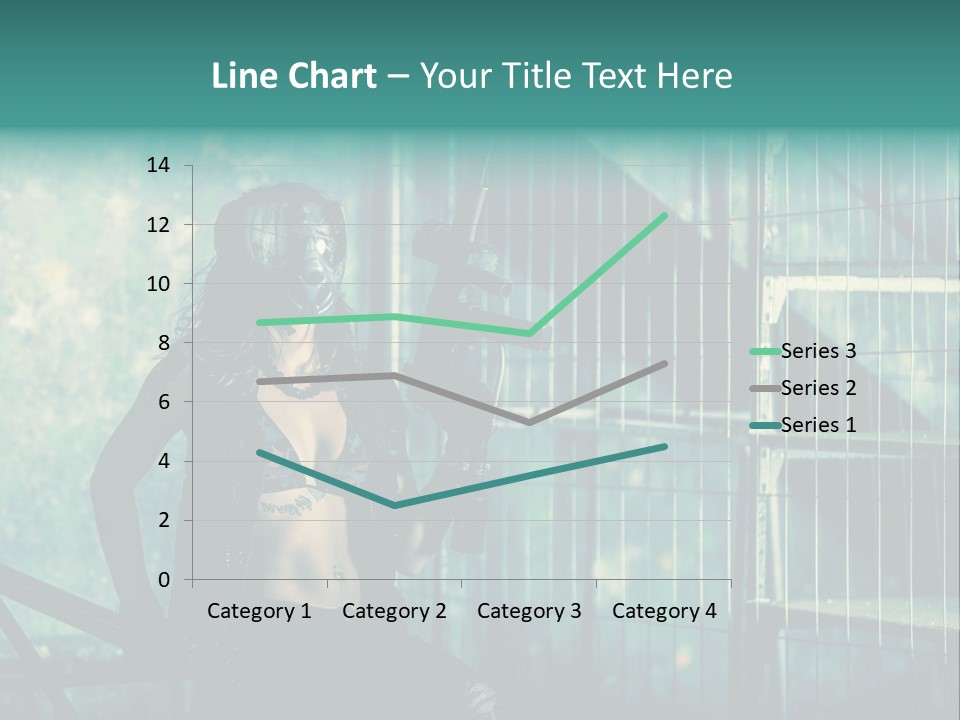 Masque Jeux Urbain PowerPoint Template